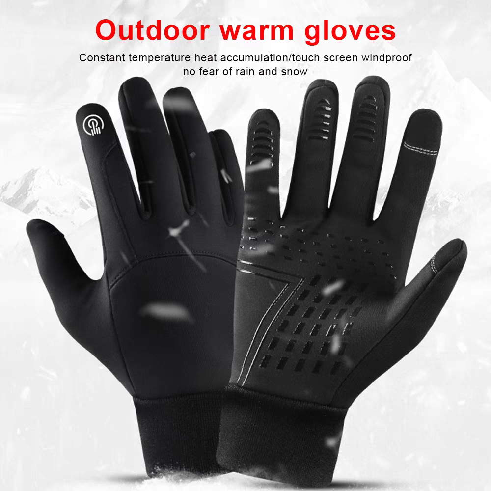 Waterproof Mitten Ski - Gants coupe-vent imperméables pour hommes et