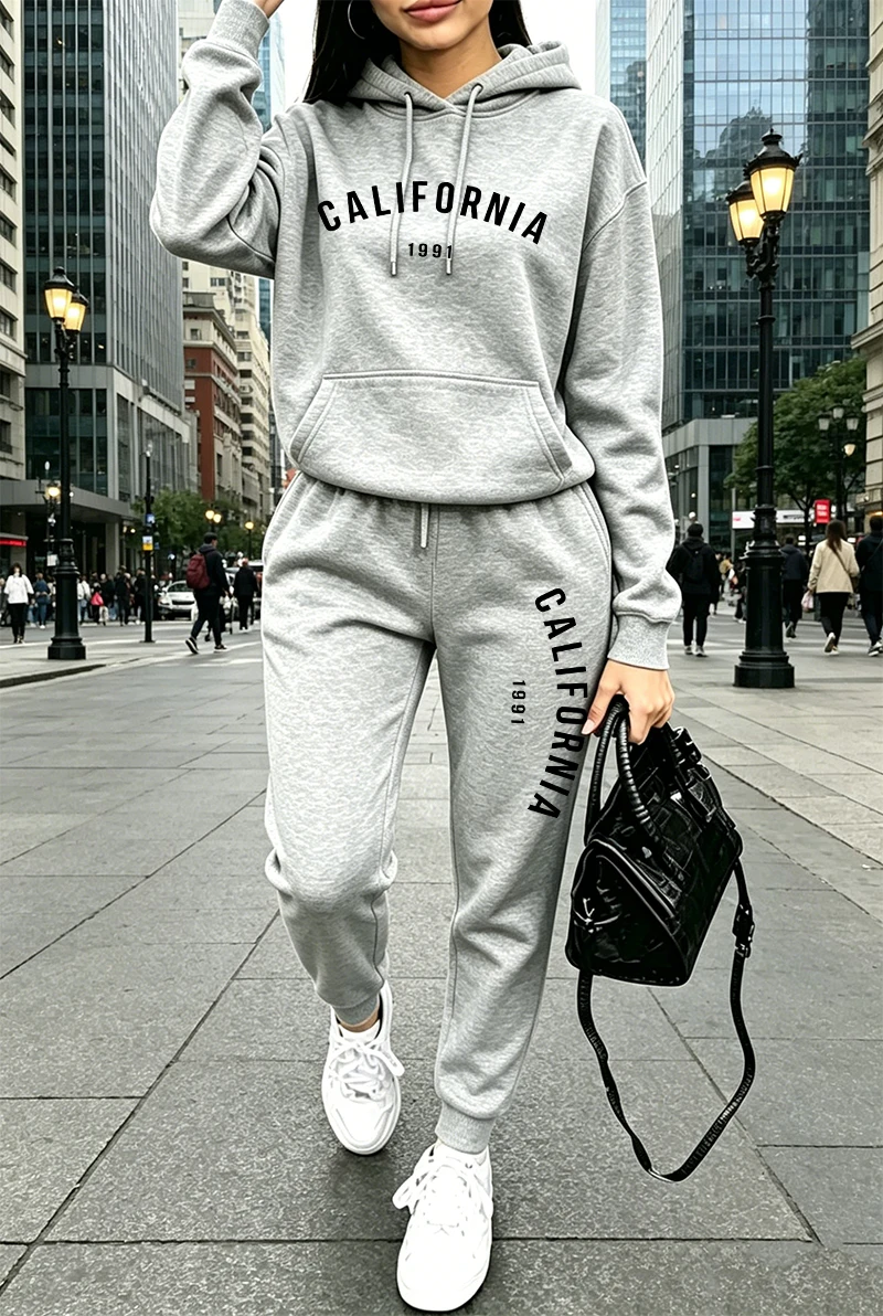 Winter Clothing Hoodie - Ventes chaudes : Ensemble de survêtement