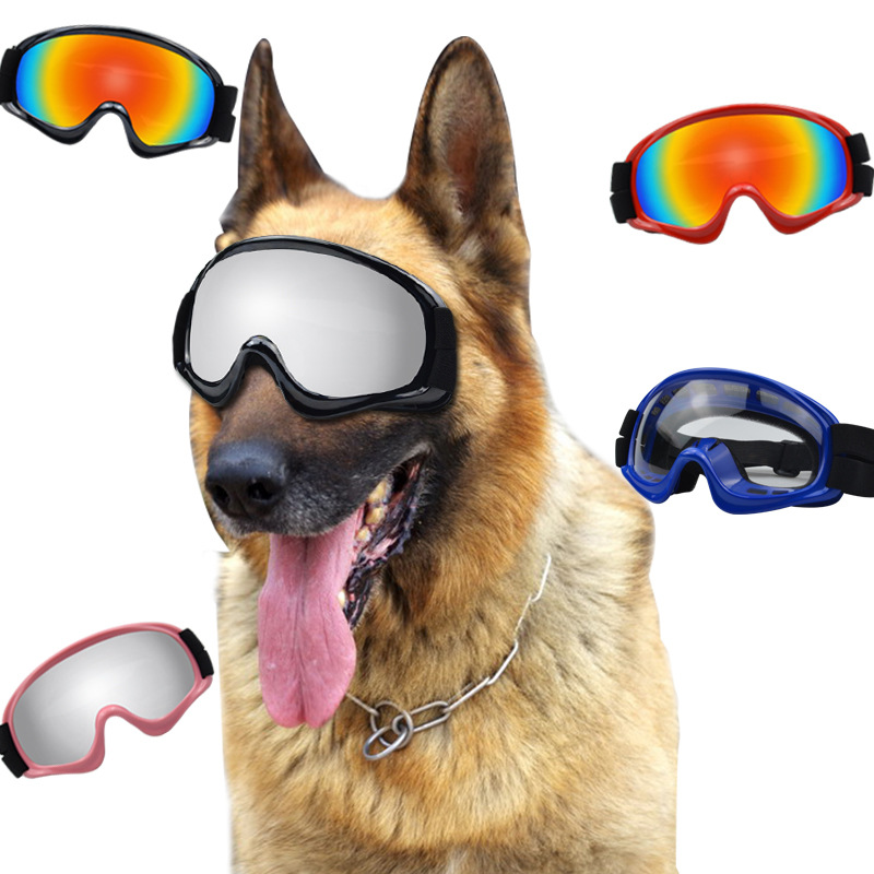 Snow Goggle Uv - Lunettes de protection pour chiens, coupe-vent,