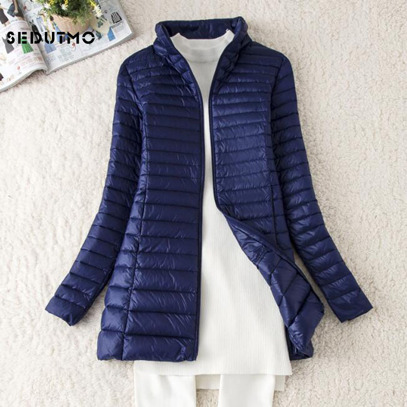 Puffer Jacket Women Down - SEDUTMO-Doudoune en Duvet de Canard Ultra