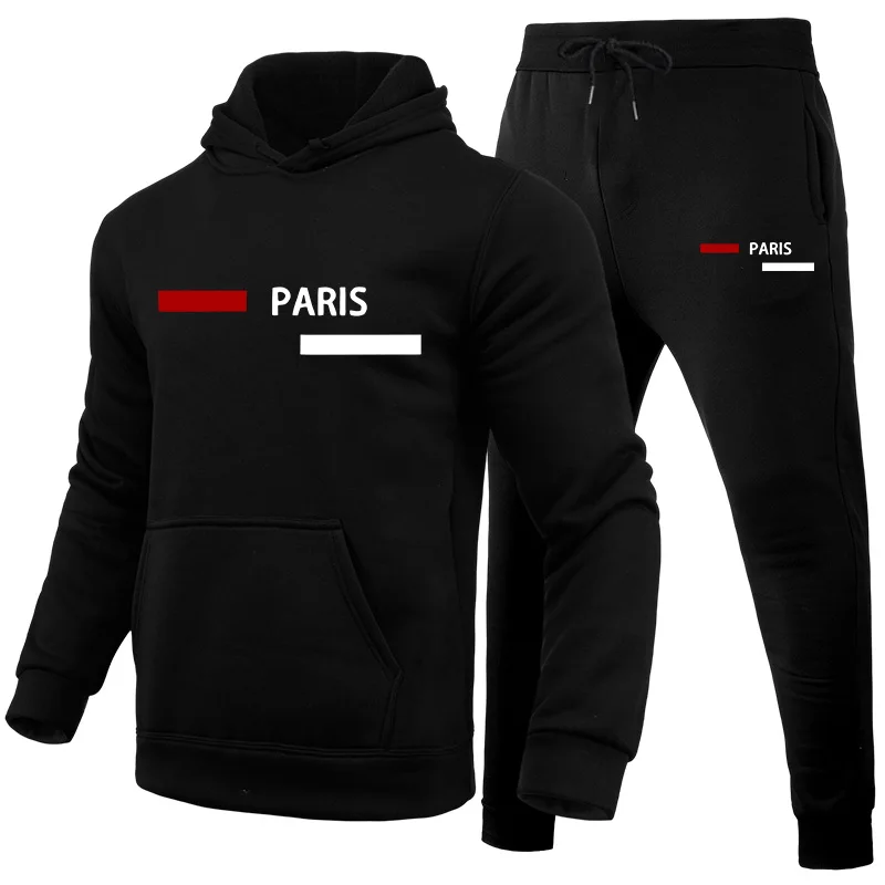 Winter Clothing Hoodie - Ensemble de survêtement pour homme, mode