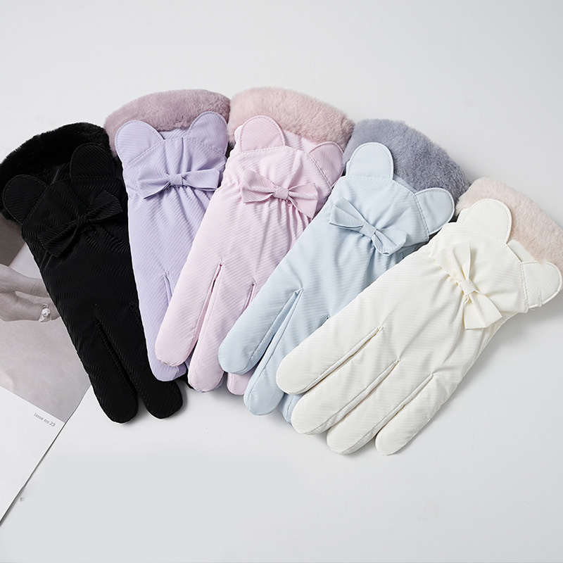 Waterproof Mitten Ski - Gants chauds d'hiver pour femmes, en