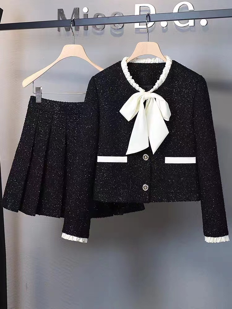 Winter Clothing Vintage - Ensemble Deux Pièces Élégant et Chic