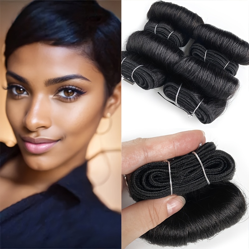 Winter Clothing Bundle - Mèches indiennes bouclées et rebondissantes, cheveux