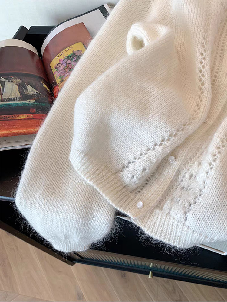 Cardigan blanc à manches longu - Winter Clothing Kids avis et prix