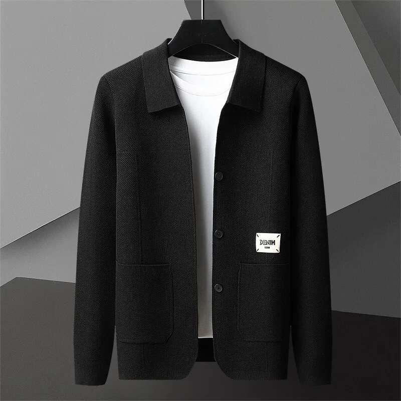 Cardigan à manches longues de  - Winter Clothing Men Style avis et prix