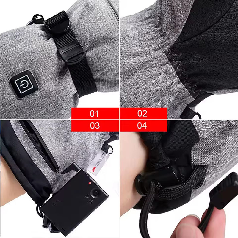 Gants chauffants en coton pour - Waterproof Mitten Ski avis et prix