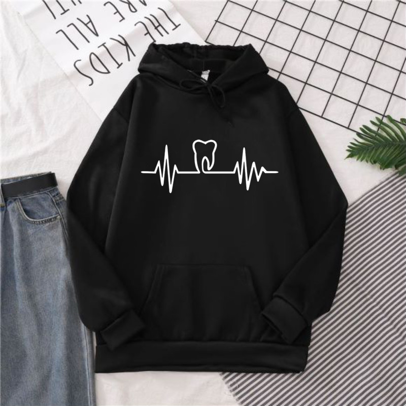 Sweat à capuche Heatbeat Graph - Winter Clothing Drawing avis et prix