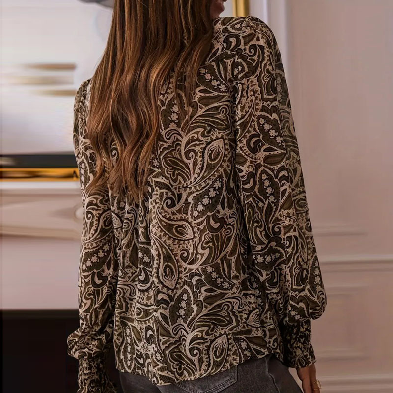 2025 Vintage imprimé ample fem - Winter Clothing Vintage avis et prix