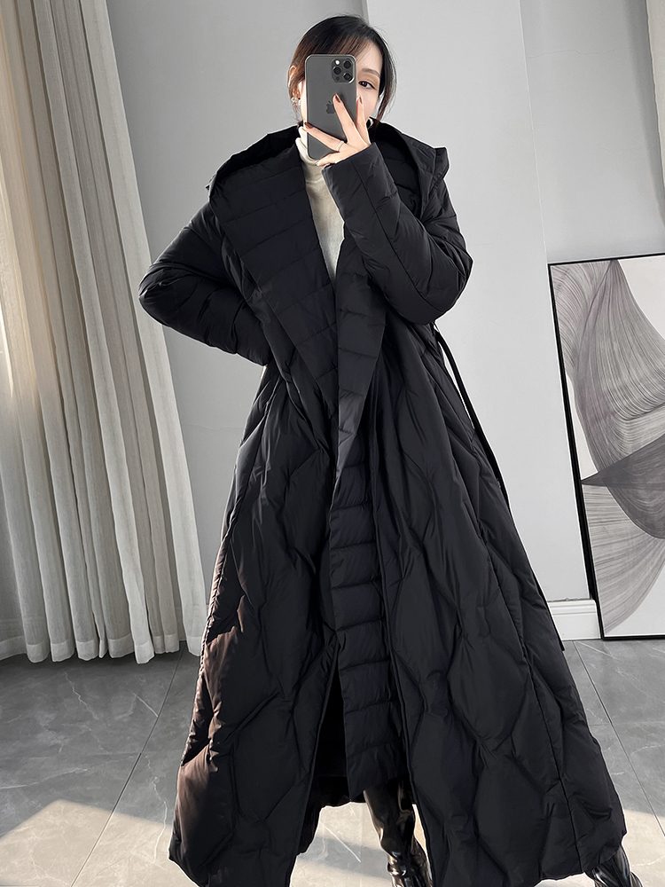 Doudoune à capuche longue pour - Puffer Jacket Women Down avis et prix