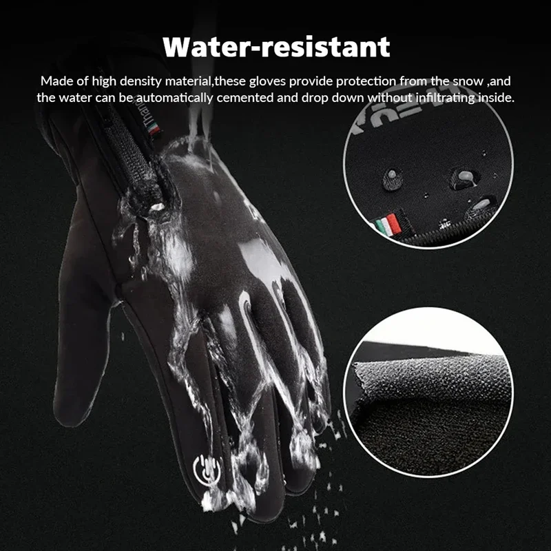 Gants de cyclisme imperméables - Waterproof Mitten Ski avis et prix