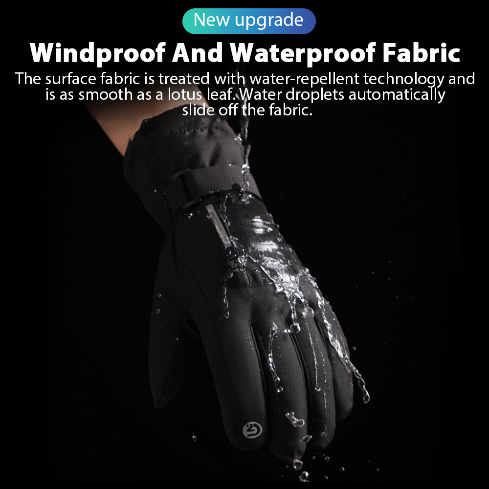 Gants de cyclisme imperméables - Waterproof Mitten Ski avis et prix