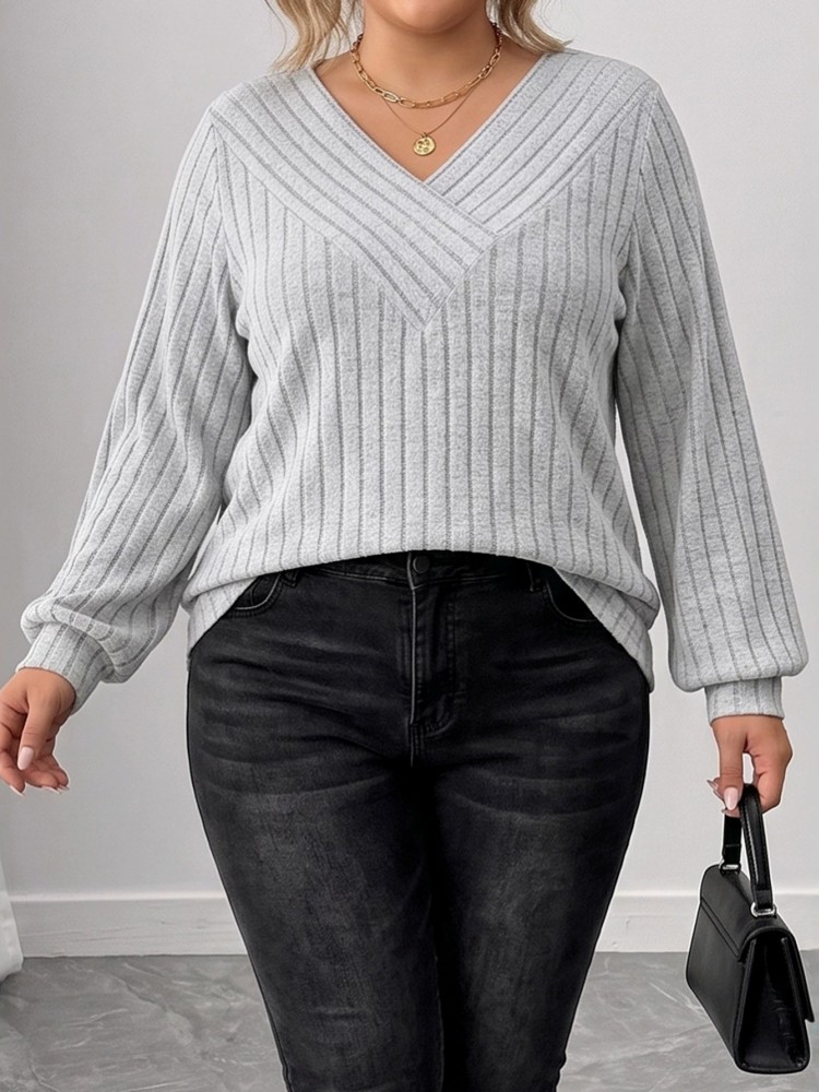 Pull tricoté décontracté à man - Winter Clothing For Plus Size Women avis et prix