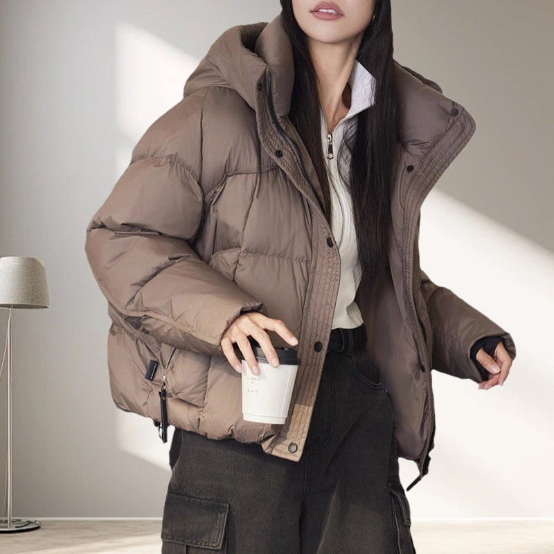 Femmes court blanc canard doud - Puffer Jacket Women Down avis et prix