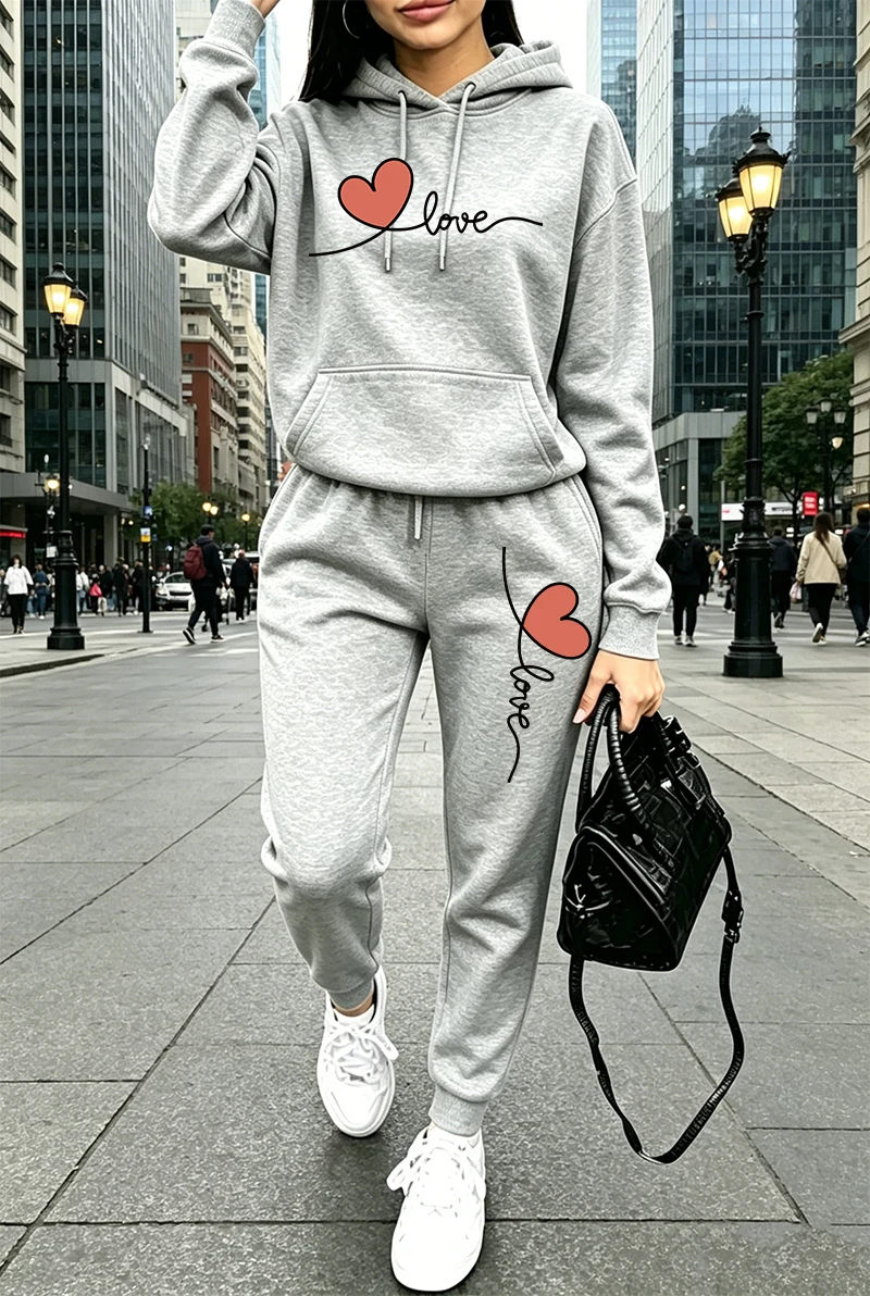 Ensemble de survêtement pour f - Winter Clothing Hoodie avis et prix