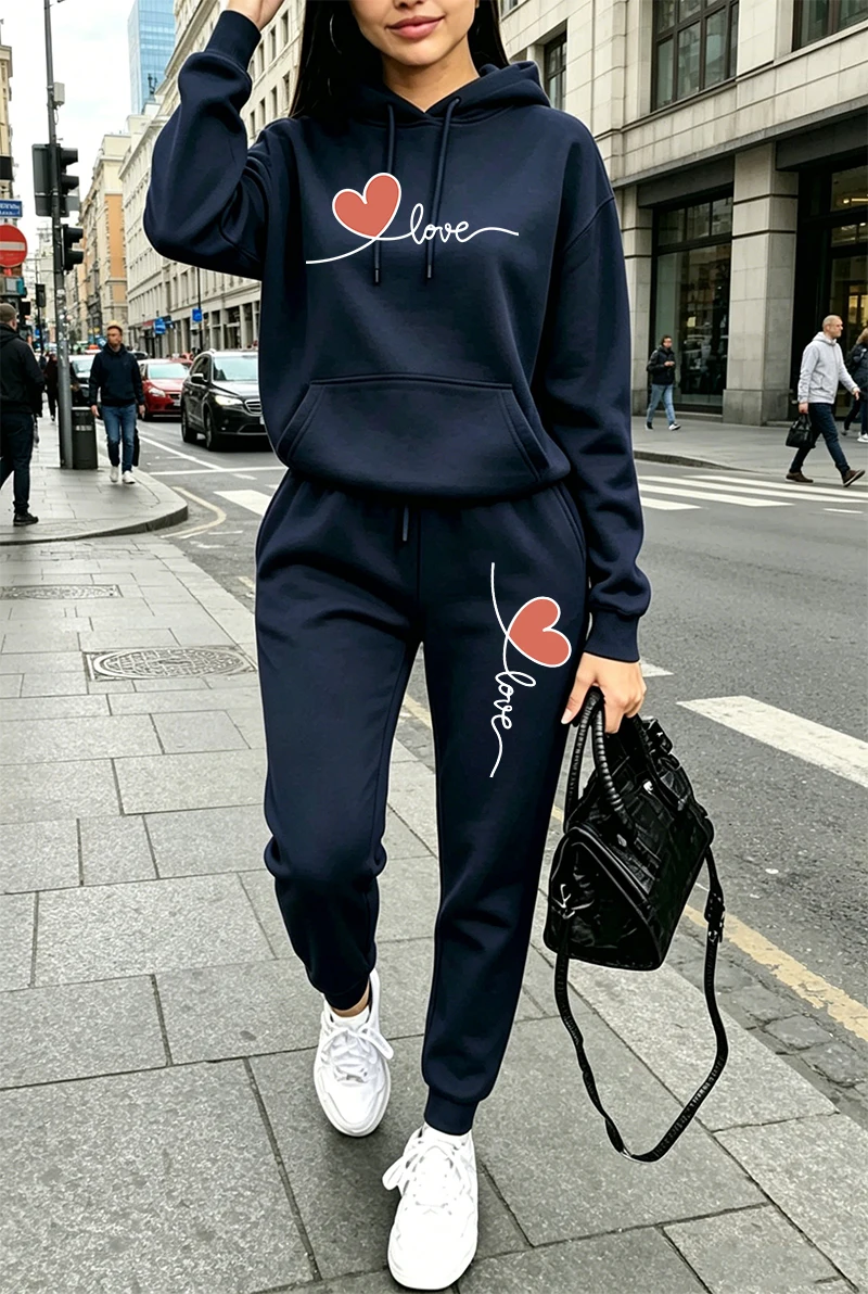 Ensemble de survêtement pour f - Winter Clothing Hoodie avis et prix