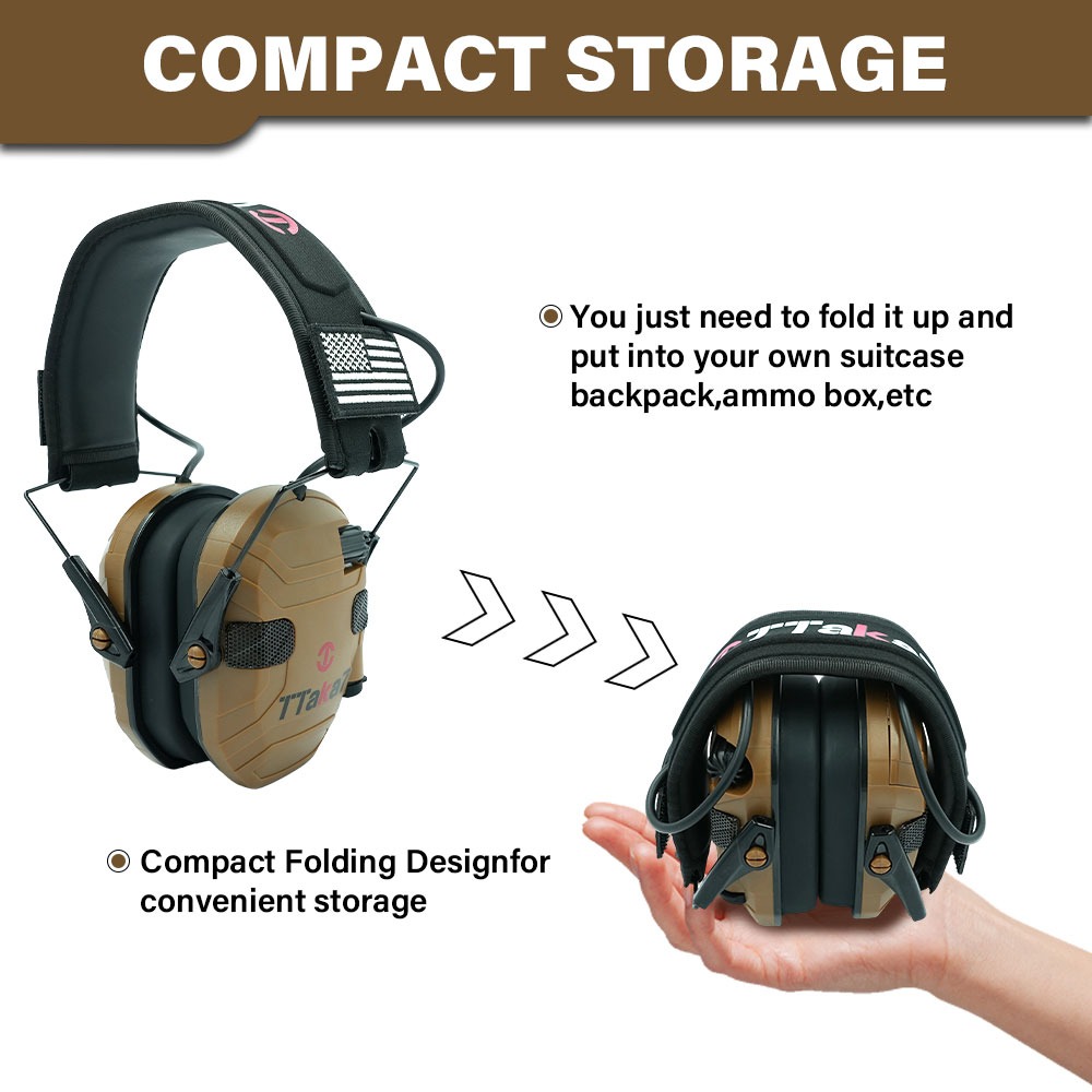 Nouveau casque anti-bruit élec - Ear Muff Foldable avis et prix