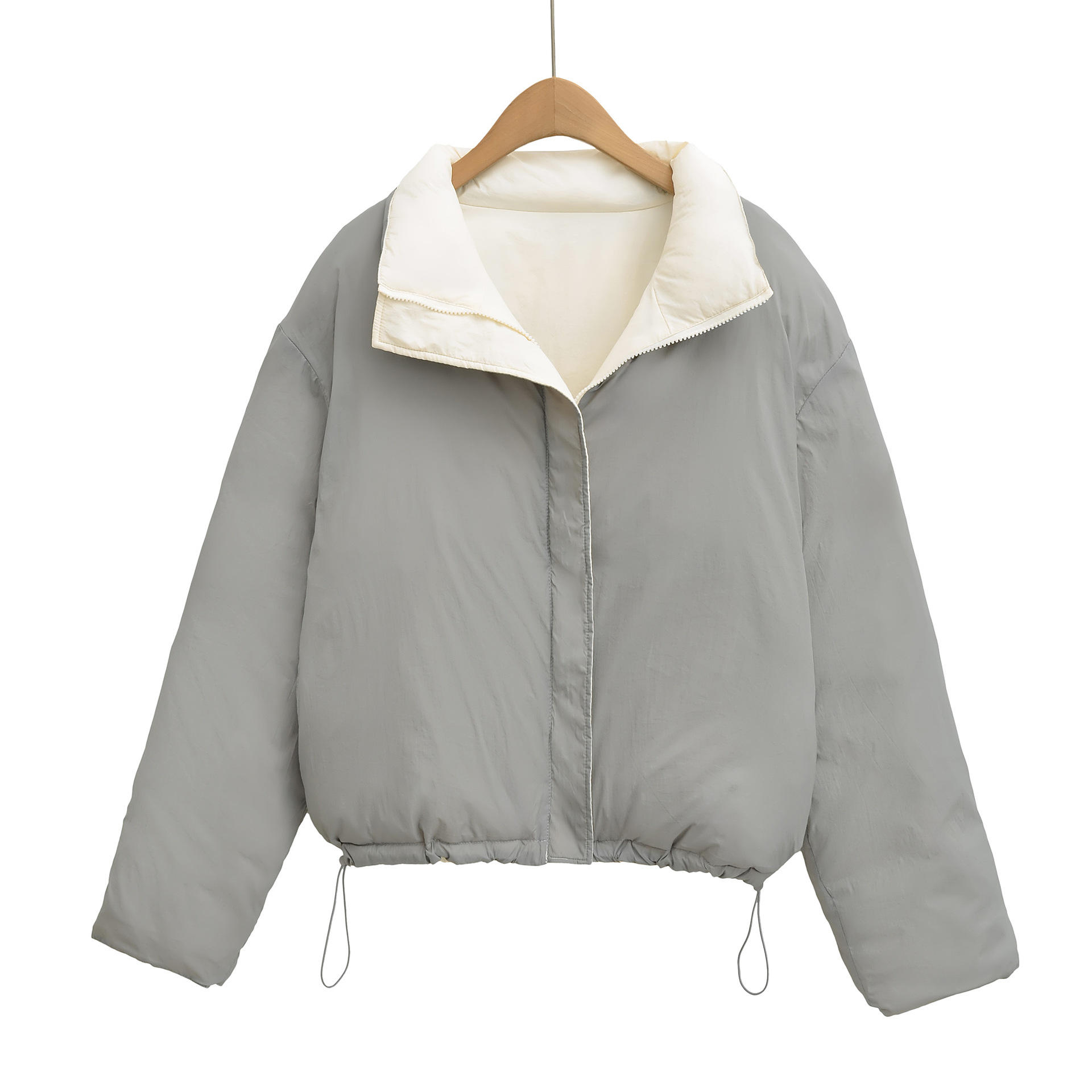 Nouvelle veste courte en coton - Puffer Jacket Women Down avis et prix
