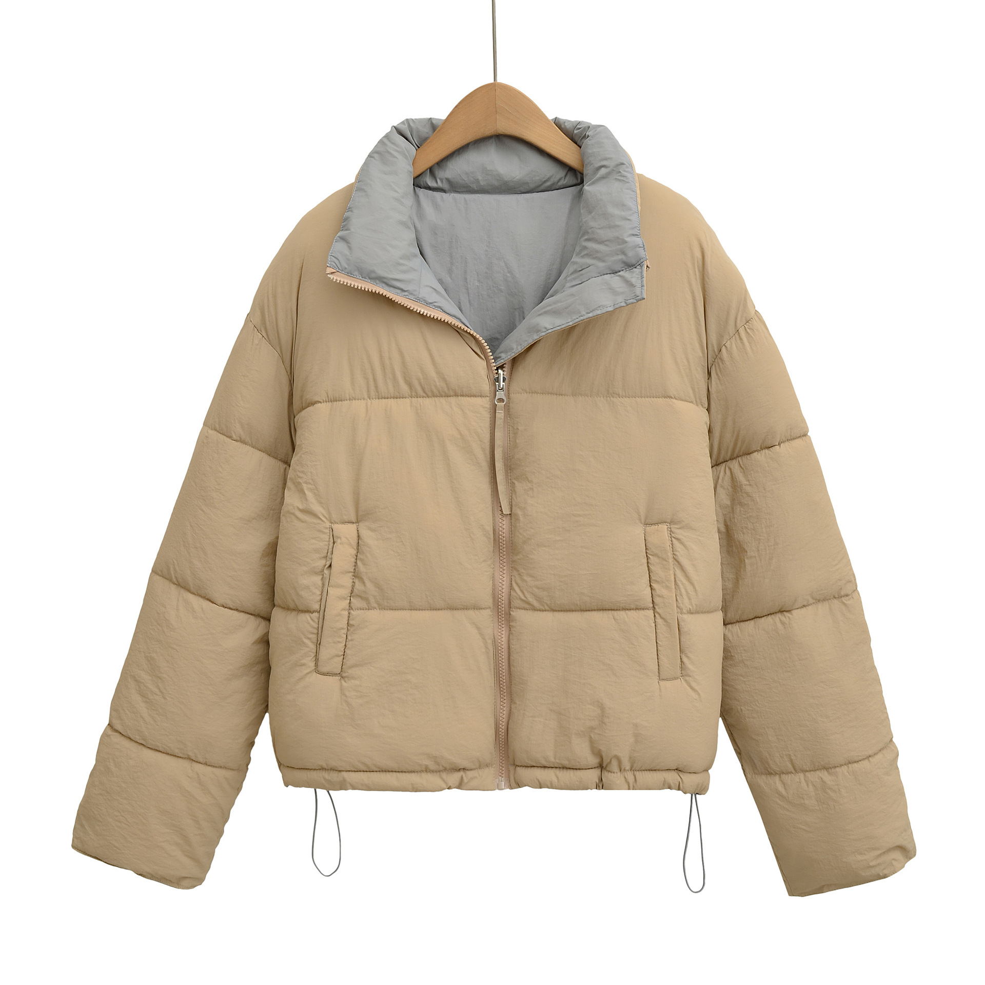 Nouvelle veste courte en coton - Puffer Jacket Women Down avis et prix