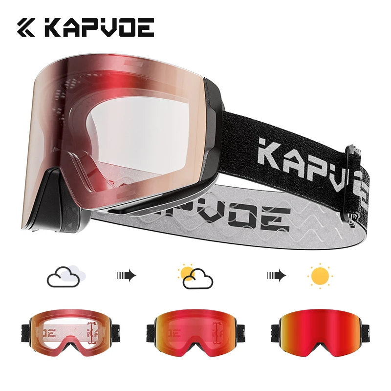KAPVOE Lunettes de neige magné - Snow Goggle Uv avis et prix